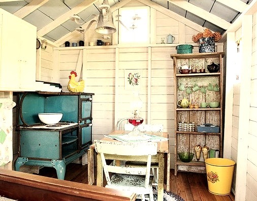 Shed Turned Guest Space