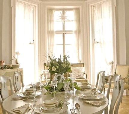 Swedish Interior Design White Gustavian Living Room